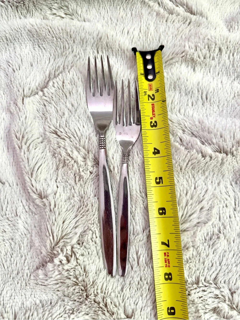 Towle Silver-Tone Dinner Forks - Pair